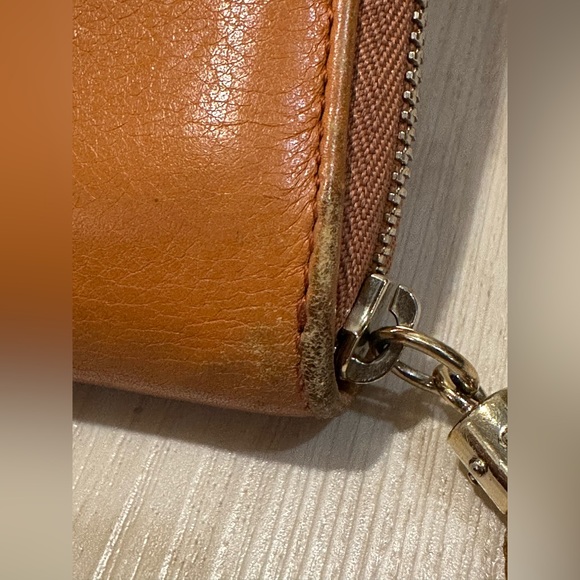 Gucci Soho leather wallet orange - Picture 8 of 12